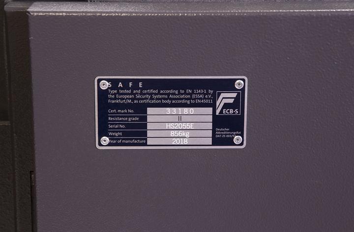 Actual product image Phoenix Safe HS2055E Mercury (330 l)