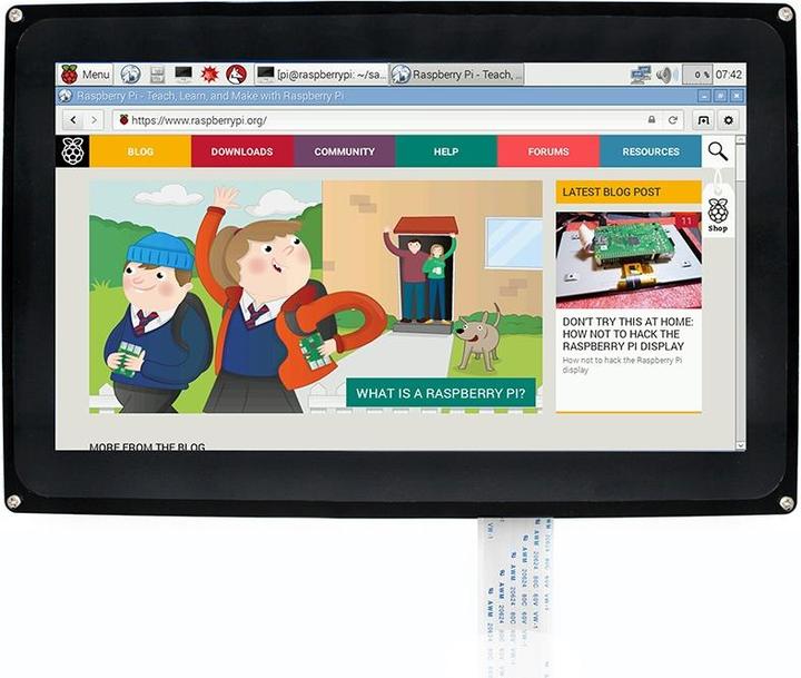 Actual product image WaveShare HDMI LCD (H) (Display)