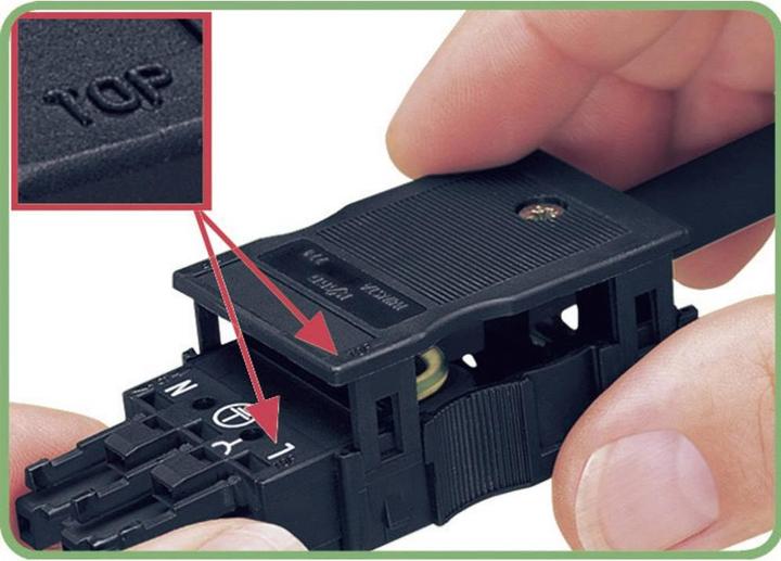 Produktbild Wago 770-115/K010-165 Netz-Steckverbinder WINSTA MIDI Stecker, gerade Gesamtpolz