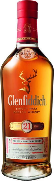 Produktbild Glenfiddich 21 Years Gran Reserva (Single Malt, Scotch Whisky, 1 x 70 cl)