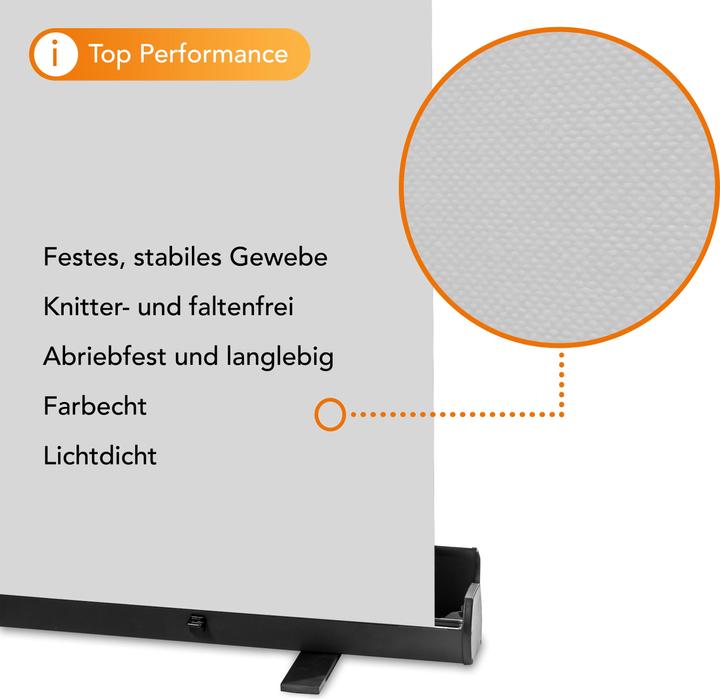 Produktbild Walimex pro Roll-up Panel Hintergrund (165 cm, 226 cm)