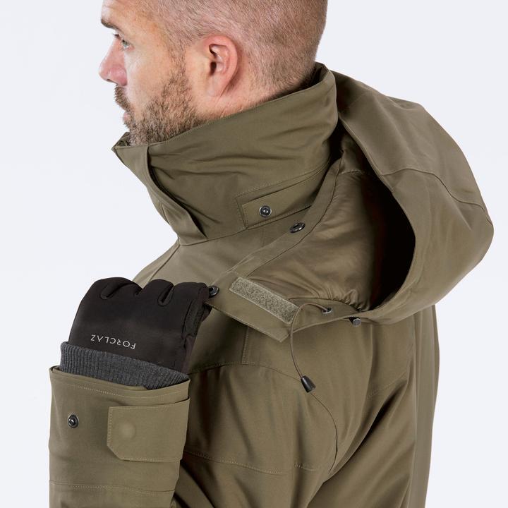 Image du produit Quechua Parka hiver homme chaud jusqu'à -10°C étanche randonnée hivernale - SH500 bleu (L)