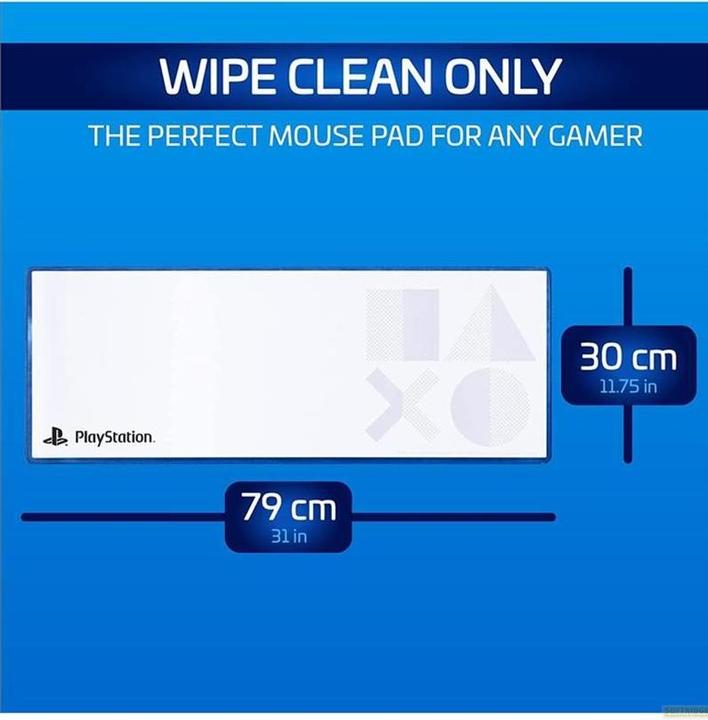 Etichetta energetica Paladone Products Tappetino Mouse Playstation Blue Desk Mat (XL)