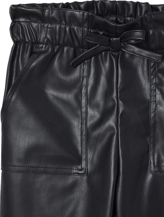 Produktbild Vertbaudet Mädchen Paperbag-Hose in Lederoptik (110)