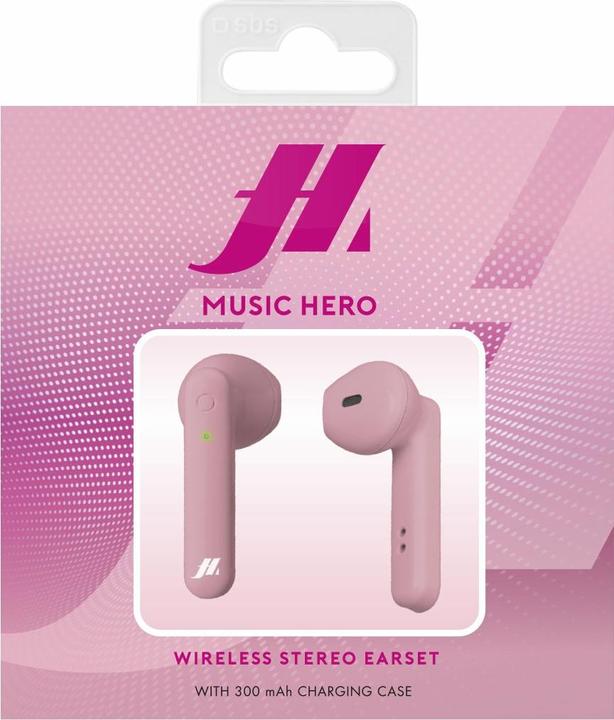 Actual product image SBS TWS Beat – Twin earphones with automatic ON-OFF and charging case (2.50 h, Wireless)
