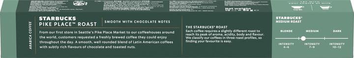Immagine prodotto Starbucks Pike Place Roast by Nespresso Medium Roast (10 x Porta.)