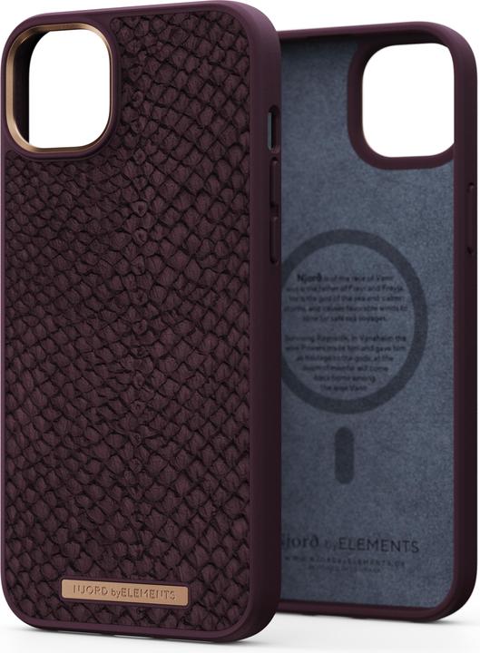 Produktbild Njord Salm.Leather Magsafe Case (Apple iPhone 14 Plus)
