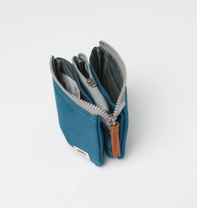 Produktbild Roka London Carnaby Wallet Sustainable Canvas Marine