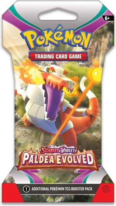 Image du produit Pokémon JCC - Écarlate et Violet - Pack de Booster Blister Évolutions à Paldea (1 Booster aléatoire) (Anglais, Pack de boosters)
