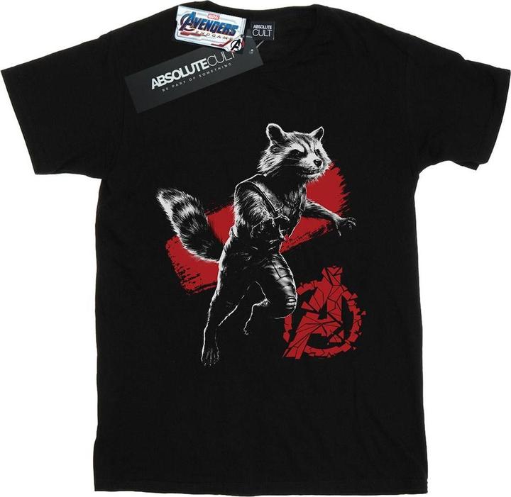 Actual product image Mens Avengers Endgame Mono Rocket T-Shirt (4XL)