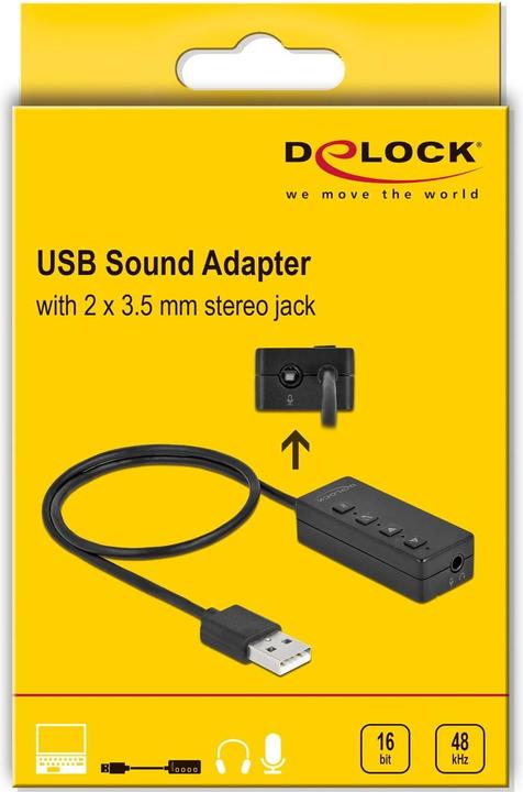 Immagine prodotto Delock Scheda audio a 16 bit (USB 2.0)