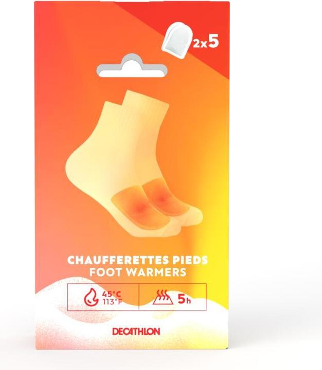 Actual product image Wedze Foot warmer