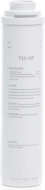 Naturewater T33-10F Inline Aktivkohlefilter Post Wasserfilter Umkehrosmose