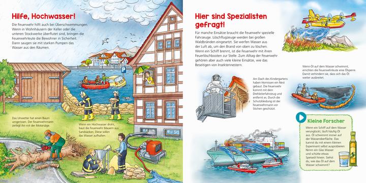 Actual product image Bookii WAS IST WAS Kindergarten On the road with the fire brigade! (German)