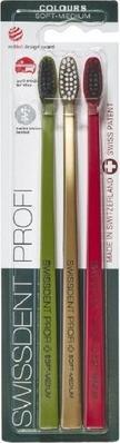 Actual product image Swissdent Soft-Medium Festive Toothbrush 2 + 1 FREE