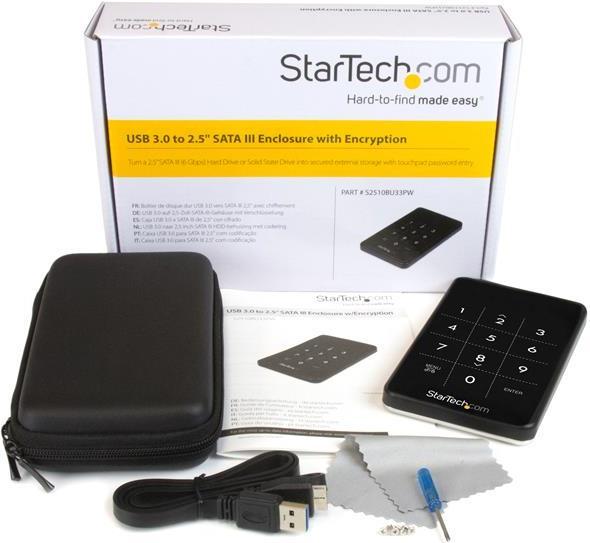 Produktbild StarTech Encrypted External HDD USB 3.0 (2.5")