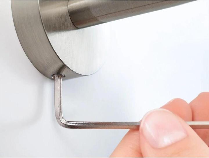 Immagine prodotto tesa Porta rotolo di carta igienica EKKRO con soluzione adesiva senza foratura