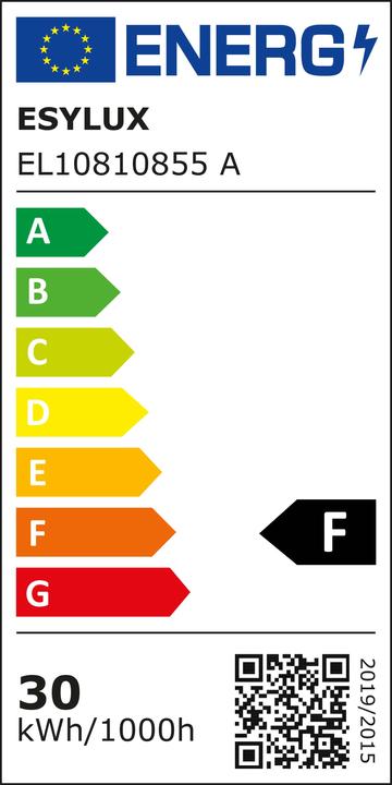 Energie-Label Esylux LED-Strahler (3000 lm, IP65)