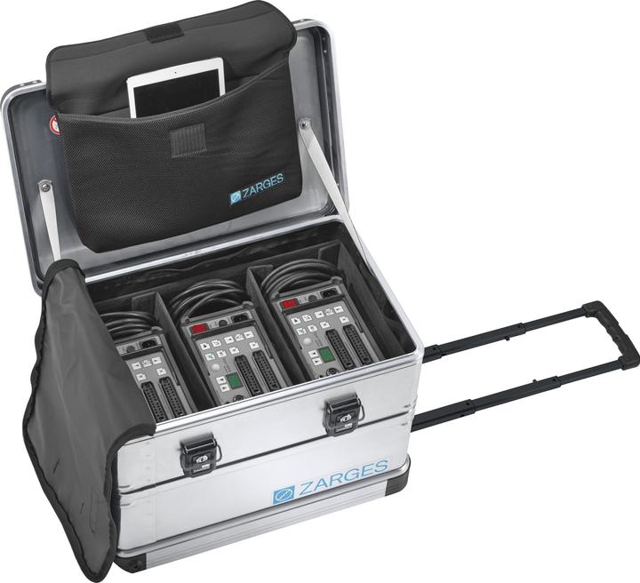 Produktbild Zarges Innentasche mit Querteiler, für Inhalt 157 l, Innenmass LxBxH 750x550x380 mm (6 Teile)