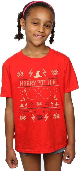 Image du produit - T-shirt CHRISTMAS PATTERN - Fille (140, 146)