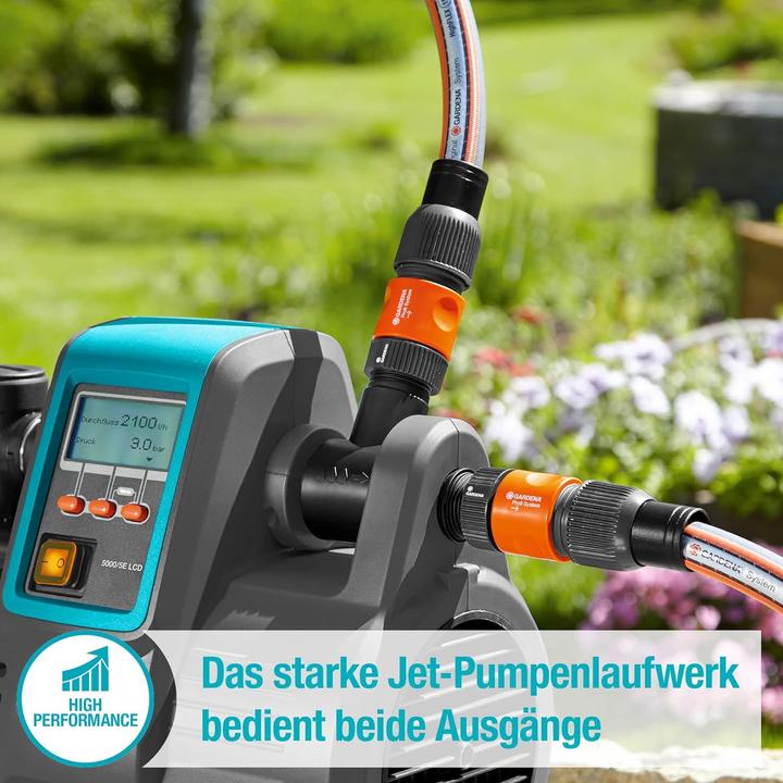 Image du produit Gardena Comfort 5000/5E LCD 5 bar /h (Pompe à eau domestique)
