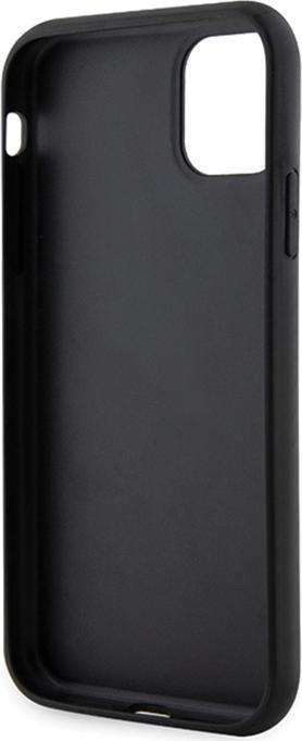 Actual product image Karl Lagerfeld KLHCN61SANKCPK iPhone 11 / Xr 6.1" hardcase czarny/black Saffiano Karl & Choupette (Apple iPhone 11, Apple iPhone XR)