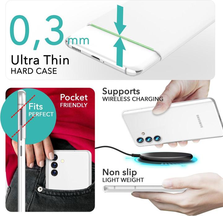Produktbild Nalia Extrem Dünnes 0,3mm Mattes Hardcase (Samsung Galaxy S24)
