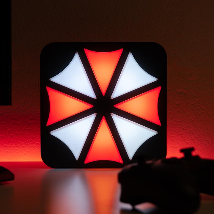 Produktbild Numskull Resident Evil Umbrella Corporation - 3D Wandleuchte