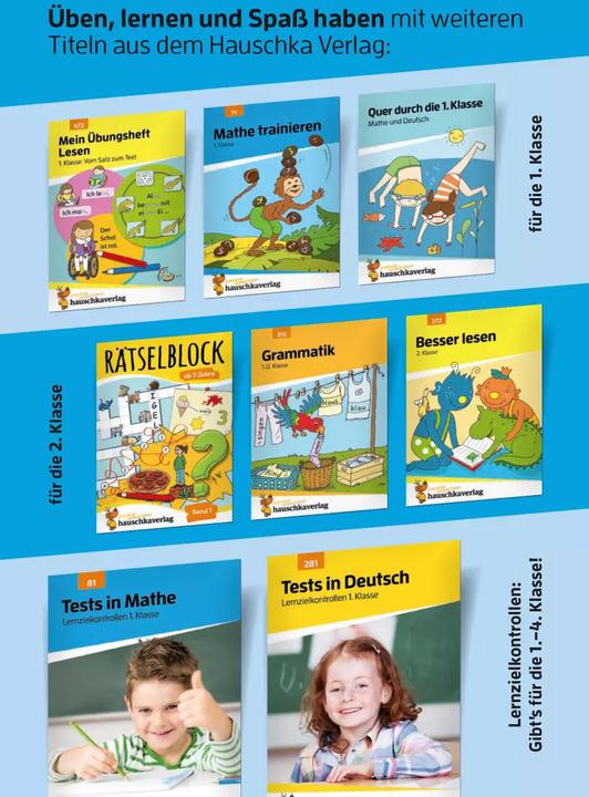 Produktbild Mein Übungsheft Rechnen - 1. Klasse, A5-Heft (Deutsch, Mascha Greune, Tina Harder, 2021)