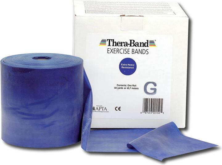 Produktbild TheraBand Übungsband (45.70 m, Extra Stark)
