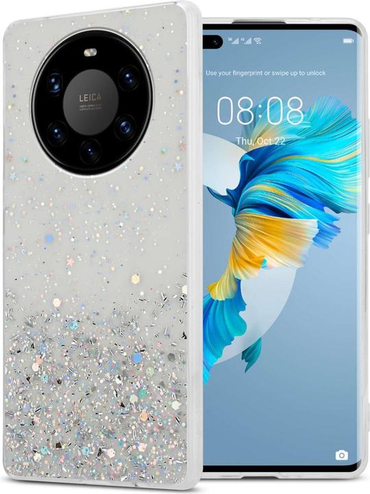 Actual product image Cadorabo Bumper Case for Huawei MATE 40 PRO TPU funkelnder Glitter (Mate 40 Pro)