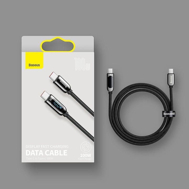 Actual product image Baseus USB C – USB C (2 m, USB 2.0)