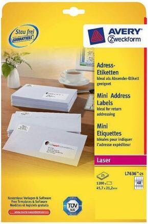 Image du produit Avery Forme d'onde de choc L7636