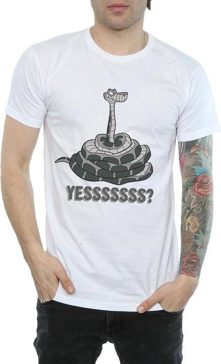 Actual product image Disney Mens The Jungle Book Kaa Yesssss T-Shirt (XL)