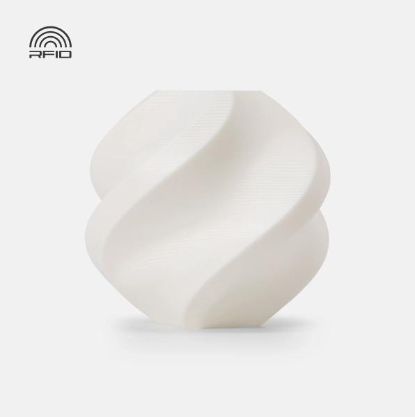 Image du produit Bambu Lab Filament TPU for AMS White 1kg (TPU, 1.75 mm, 1000 g, Blanc)