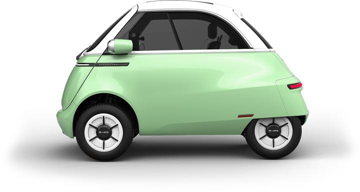 Produktbild Microlino Mid Range Paris Mint (Elektro, 17 PS)
