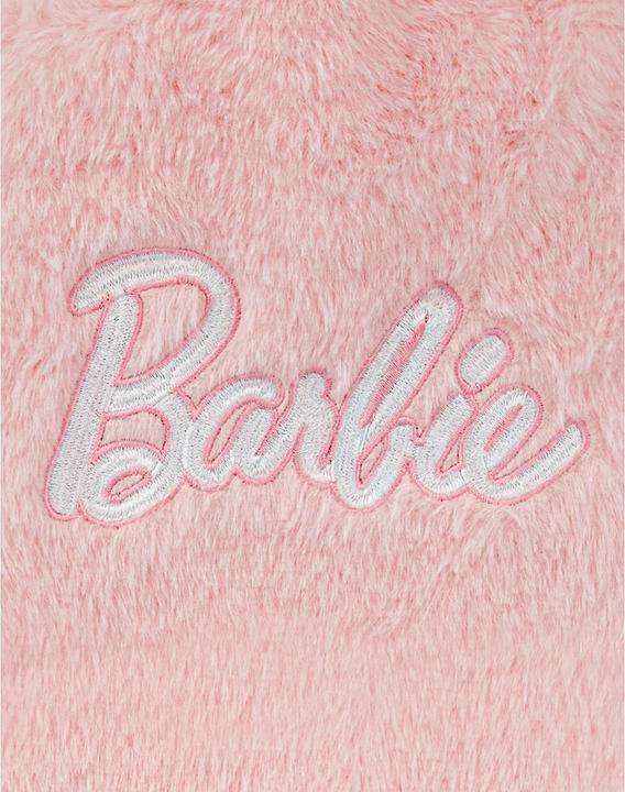 Actual product image Barbie Womens/Ladies Appliqué Logo Hot Water Bottle Cover Set