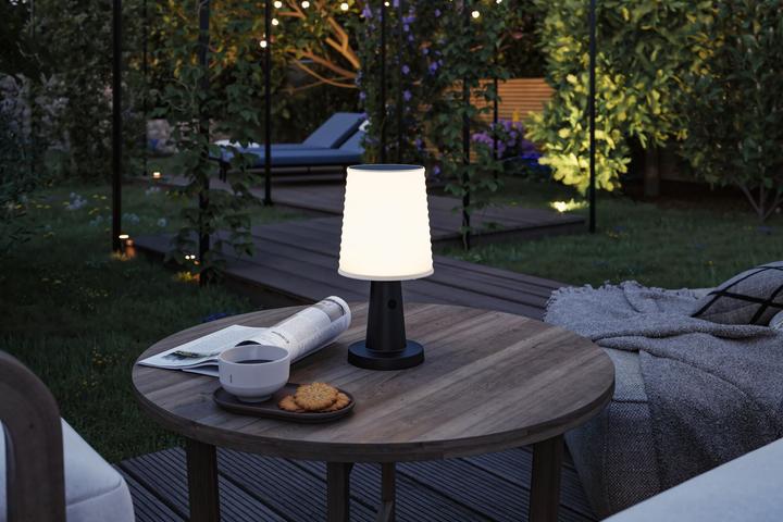 Produktbild Paulmann Solar Tischleuchte Ilanga (320 lm, IP44)