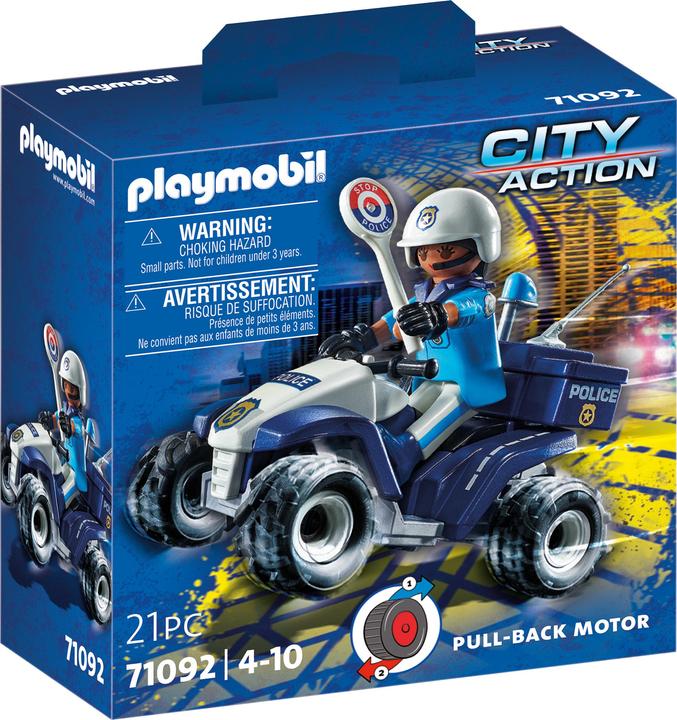 Playmobil Polizei-Speed Quad (71092, Playmobil City Action)