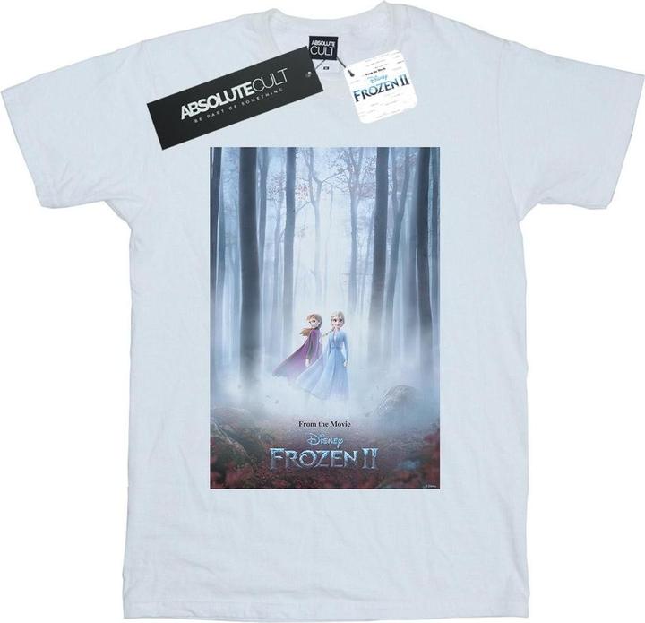 Actual product image Disney Boys Frozen 2 Movie Poster T-Shirt (140, 146)