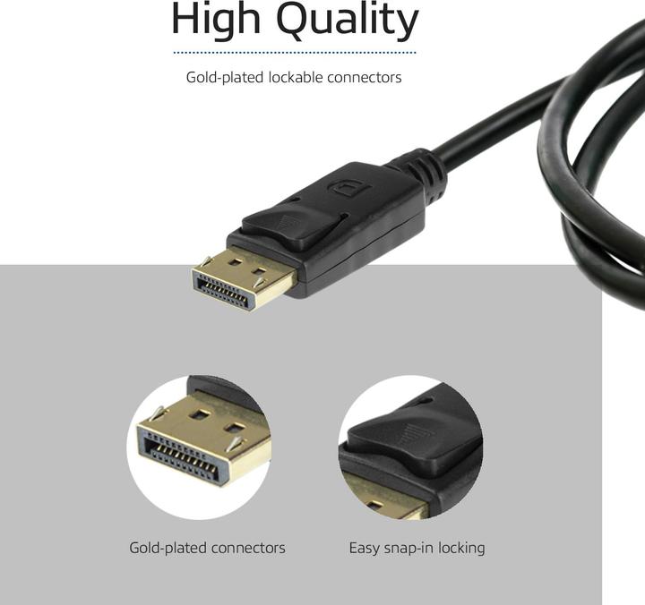 Produktbild DisplayPort — DisplayPort (1 m, DisplayPort)