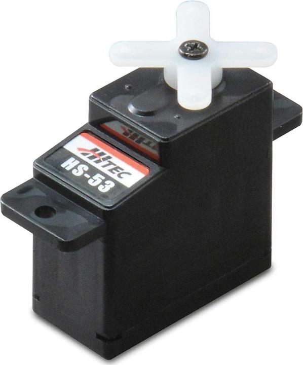 Hitec hs-53 (6v/2kg/0,11s) analog super economy feather uni servo