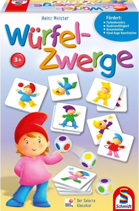 Actual product image Schmidt Spiele Dice dwarfs (German)