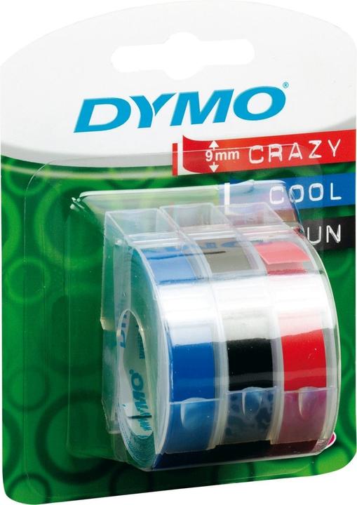 Immagine prodotto Dymo Nastro per goffratura 3D (0.90 cm, Blu, Nero, Rosso)