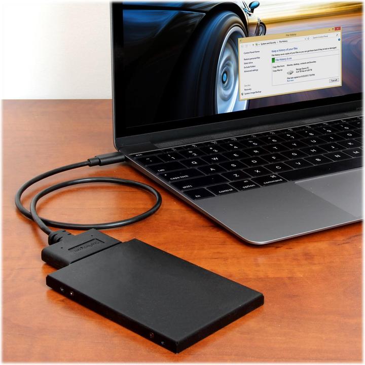 Actual product image StarTech USB-C to SATA adapter