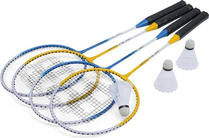 Immagine prodotto Baseline Set da badminton per 4 giocatori professionisti SPORTLINE, BGG1142