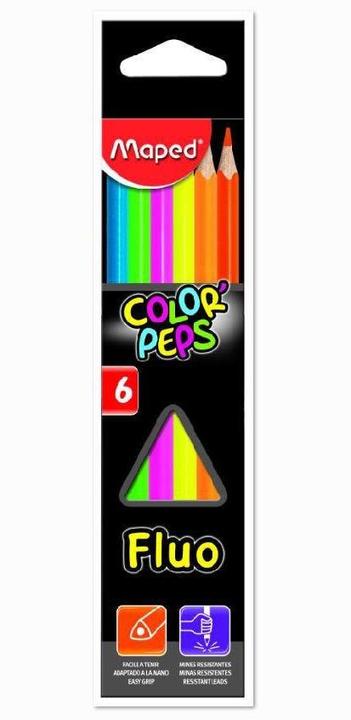 Produktbild Maped Color Peps (Orange, Gelb, Grün, Blau, Pink, Rot, 6 x)