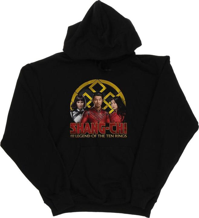 Produktbild ShangChi And The Legend Of The Ten Rings Group Logo Emblem Kapuzenpullover Mädchen (116)