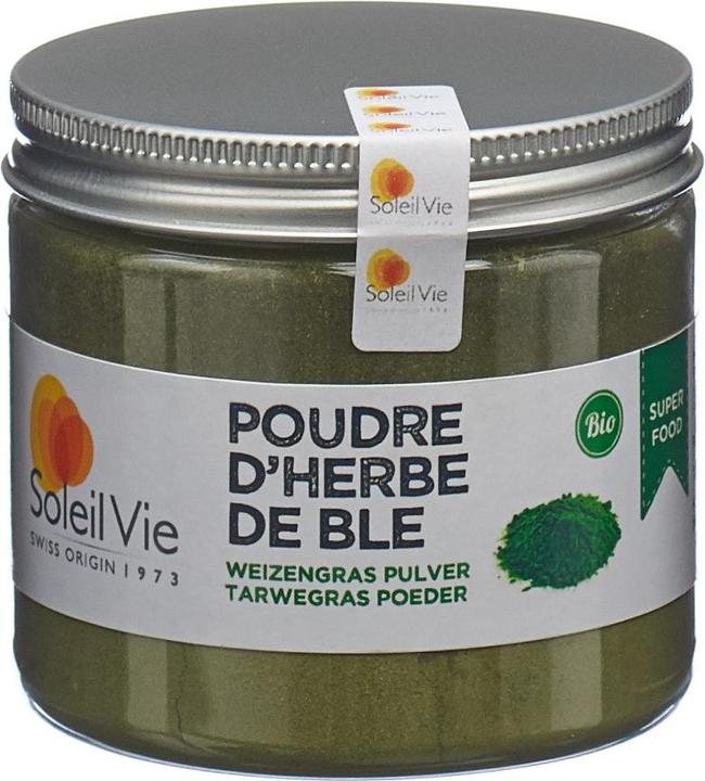 Actual product image Soleil Vie Wheatgrass powder organic (1 Piece, Powder, 70 g)