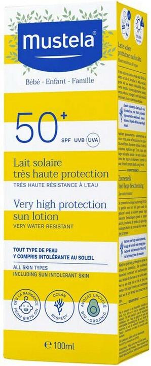 Produktbild Mustela Sonnenmilch (Sonnenmilch, SPF 50+, 100 ml, 126 g)